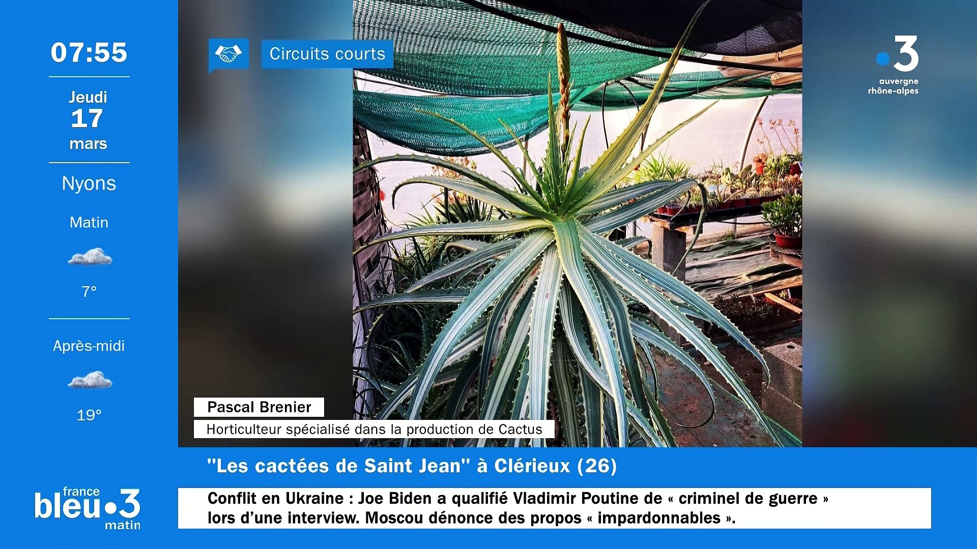 À Clérieux, Les Cactées de Saint Jean, cactus et autres plantes succulentes  de grandes qualités - Vidéo Dailymotion