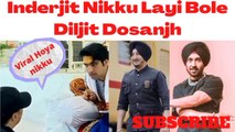 Inderjit Nikku Di Support Kiti Diljit Dosanjh Ne | Diljit Dosanjh| Bagheshwar Dham | Inderjit Nikku Hoya Viral | Top Videos