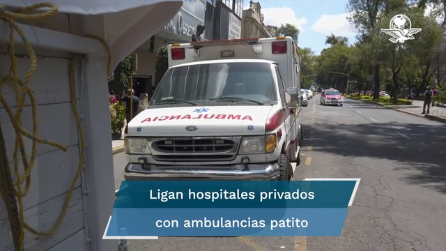 Hospitales, en la mira por ambulancias patito #EnPortada