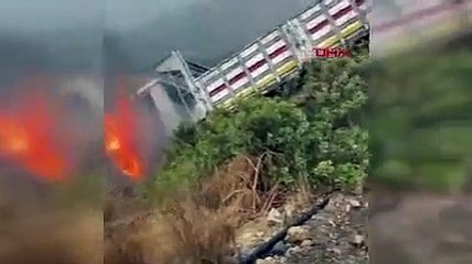 İbrahim Tatlıses'in içinde bulunduğu araçta yangın çıktı