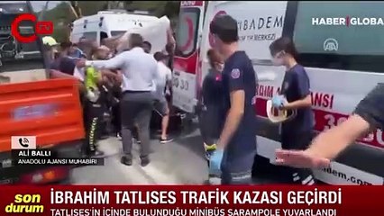 Kaza sonrası İbrahim Tatlıses ambulansa böyle kaldırıldı