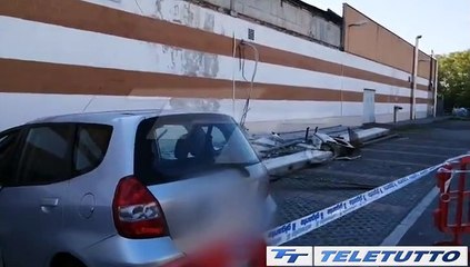 Video News - CROLLA PARTE DELLA FACCIATA
