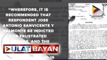 Jose Antonio Sanvicente na sangkot sa hit-and-run sa Mandaluyong, kinasuhan ng frustrated homicide