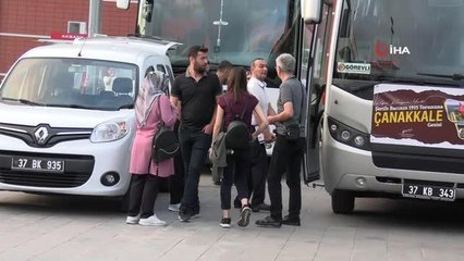 Kastamonu haberleri: Kastamonulu gençler, Çanakkale destanının yazıldığı toprakları geziyor