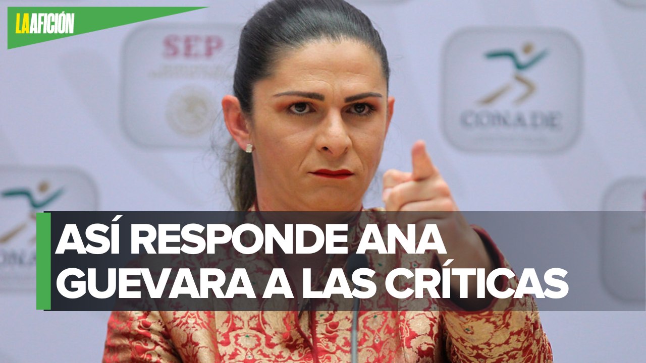 Ana Gabriela Guevara pasó de los aplausos a recibir duras criticas