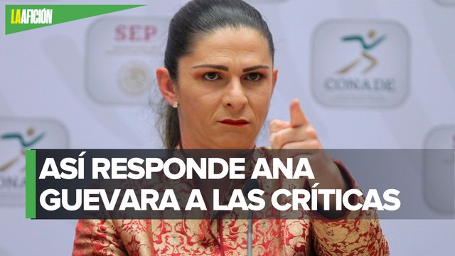 Ana Gabriela Guevara pasó de los aplausos a recibir duras criticas
