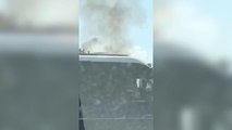 Ankara haber: Etimesgut'ta bir binanın çatısında çıkan yangın söndürüldü