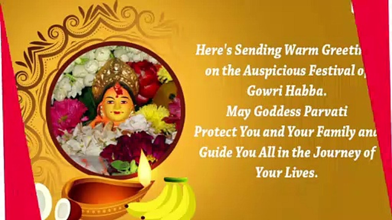 Gowri Habba 2022 Messages, Gowri Ganesh Festival Images & Greetings for the Auspicious Day