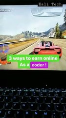 Three ways to earn online as a coder... - Kali Tech