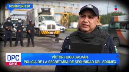 Policías del EdoMéx logran detener a conductor armado