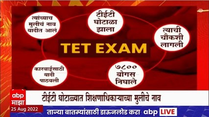 TET Scam Aurangabad : कुंपणच शेत खातंय? औरंगाबादच्या शिक्षण अधिकाऱ्याच्या मुलीचंही नाव घोटाळ्यात