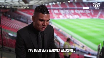 Casemiro 'delighted' to make Manchester United move