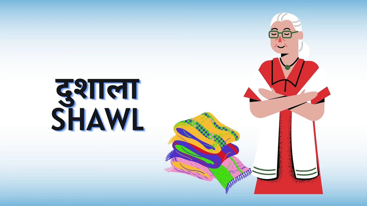 Clothes names Hindi and English | कपड़ों के नाम अंग्रेजी और हिन्दी में
