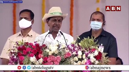KCR_ పంటలు పండే తెలంగాణ కావాలా.. మతపిచ్చి తెలంగాణ కావాలా __ ABN Telugu