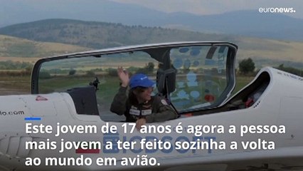 Mack Rutherford bate recordes em ultraleve aos 17 anos