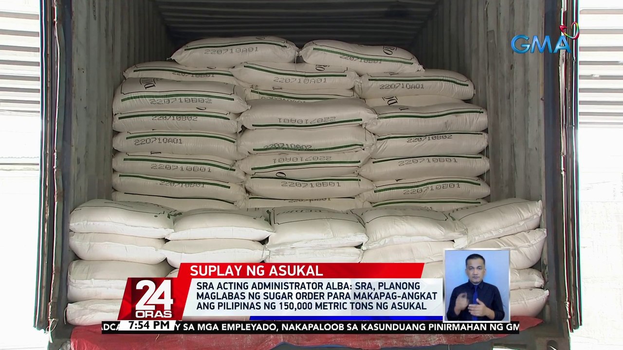 SRA Acting Administrator Alba: maglalabas ng Su...