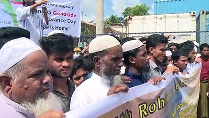الروهينغا يحيون ذكرى "الإبادة الجماعية" لشعبهم في بورما