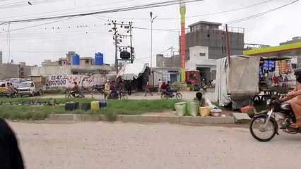 Karachi Korangi. Pakistan largest industrial area. Country loses billion due to Poor Infrastructure.
