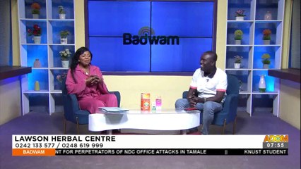 Lawson Herbal Center - Badwam Afisem on Adom TV (25-8-22)