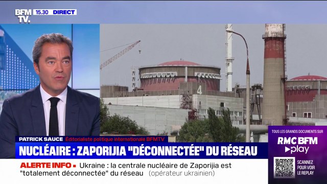 Guerre en Ukraine: la centrale nucléaire de Zaporijia est totalement déconnectée du réseau