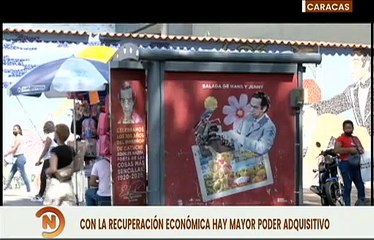 Ciudadanos reportan mayor poder adquisitivo con la recuperación económica