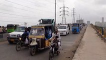 Brooks Chowrangi Qayumabad Churangi Karachi to  Walking Tour, City Walking, Karachi, Pakistan 4K