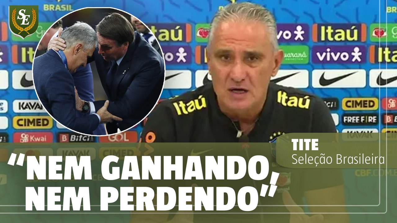 Tite diz que não visitará Bolsonaro após Copa 2022