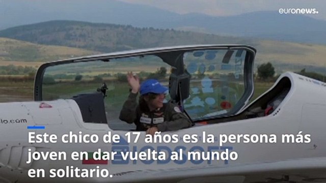 Un europeo de 17 años: la persona más joven en dar la vuelta al mundo en solitario