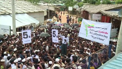 Refugiados rohingyas organizam ‘Dia da Recordação do Genocídio’