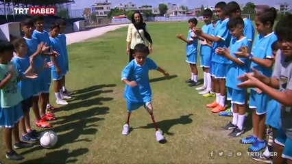 Muhammet Erol ilk adımını futbol sahasında attı