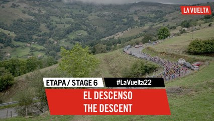 Alaphilippe en el descenso / Alaphilippe on the descent - Étape 6 / Stage 6 | #LaVuelta22