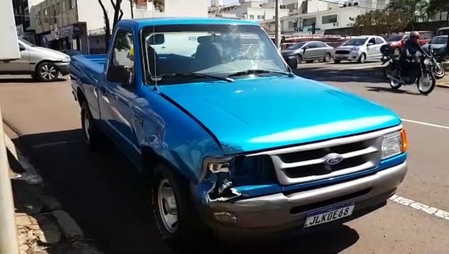 Colisão de trânsito sem vítimas é registrada no Centro