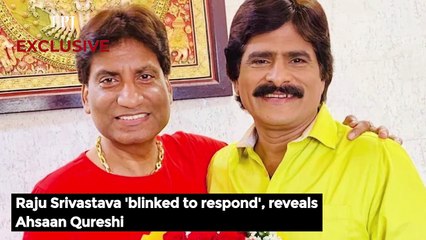Raju Srivastava 'Blinked To Respond'