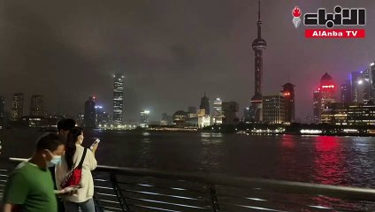 الظلام يسود جادة بوند في شنغهاي