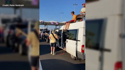 Bristol Street Music perform for ferry passengers