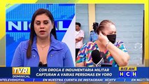 Dos sujetos capturados con droga e indumentaria de uso militar en El Progreso