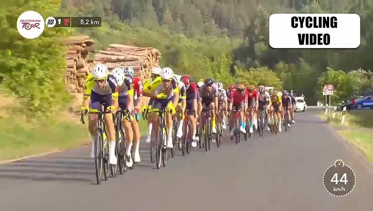 Caleb Ewan Sprint Victory | Stage 1 Deutschland Tour 2022