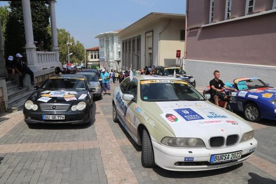 Bursa gündem haberleri: Tuna'dan Orhun'a İpek Yolu Rallisi nin katılımcıları Bursa'ya ulaştı