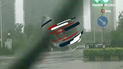 Çin'de beklenen tehlike adım adım yaklaşıyor! Ma-on tayfunu güney kıyılarına ulaştı