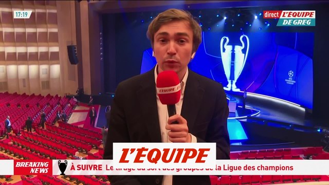 Jacques-Henri Eyraud avec la délégation olympienne à Istanbul - Foot - C1 - Tirage au sort