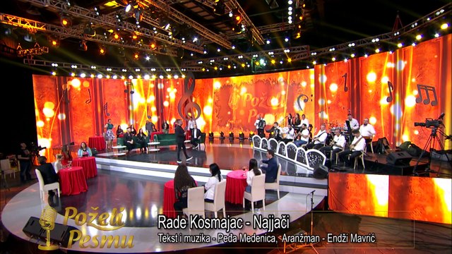 Rade Kosmajac - Najjaci - Pozeli pesmu - TV Happy