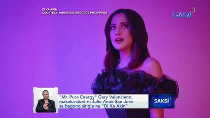"Mr. Pure Energy" Gary Valenciano, makaka-duet ni Julie Ann San Jose sa bagong single na "Di Ka Akin" | Saksi
