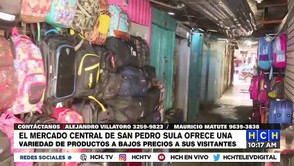 Variedad de productos, orden e higiene en el mercado Central de SPS