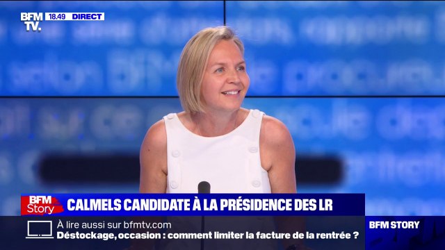 Pour Virginie Calmels, candidate à la présidence des LR, Aurélien Pradié et Eric Ciotti incarnent deux lignes clivantes
