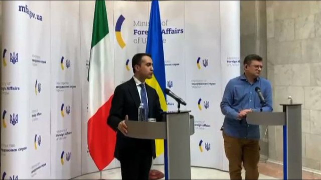 Di Maio in Ucraina: prezzo gas non per sanzioni ma ricatto Russia