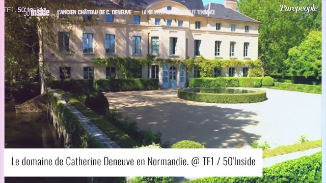 Catherine Deneuve : Visite de son incroyable château où elle recevait famille et amis !