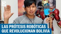 El joven Boliviano que usa la robótica para dar prótesis accesibles