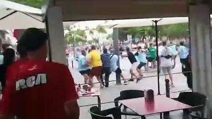 Toros ensogados en La Ràpita (Terres d'Ebre)