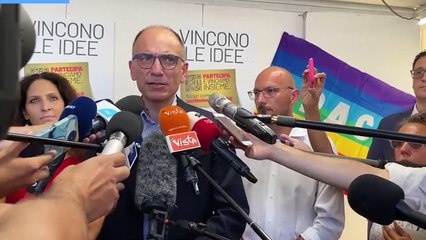 Enrico Letta inaugura la Festa dell'Unità di Bologna 2022