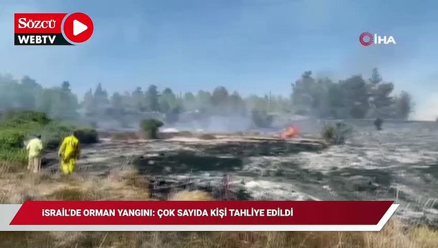 İsrail’de orman yangını: Çok sayıda kişi tahliye edildi